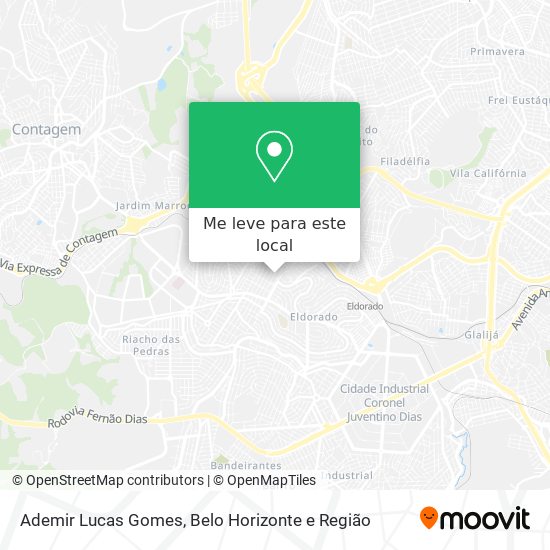 Ademir Lucas Gomes mapa