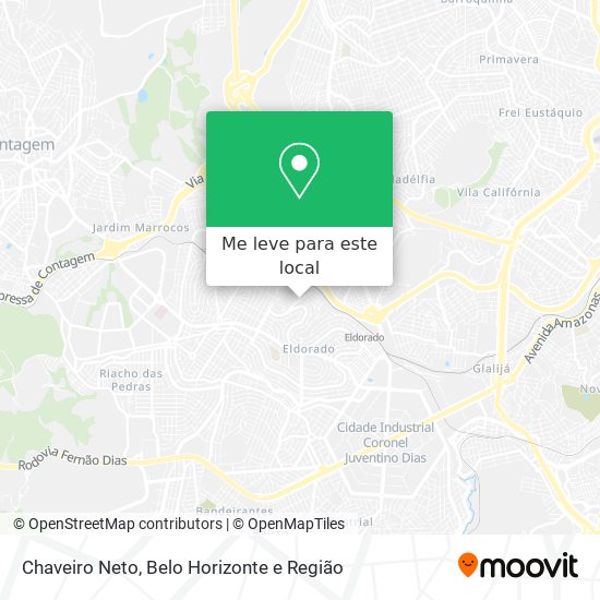 Chaveiro Neto mapa