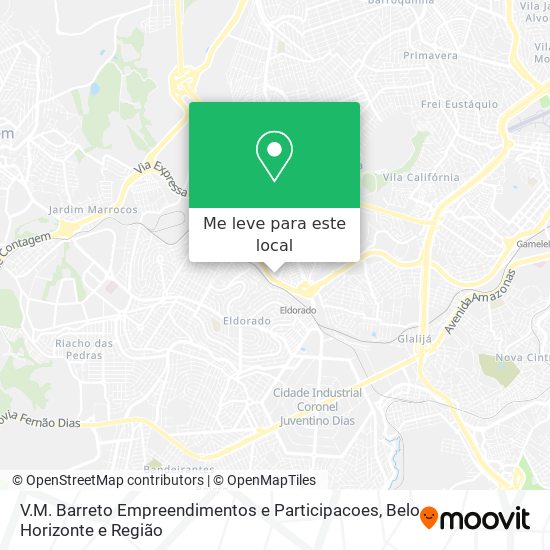 V.M. Barreto Empreendimentos e Participacoes mapa