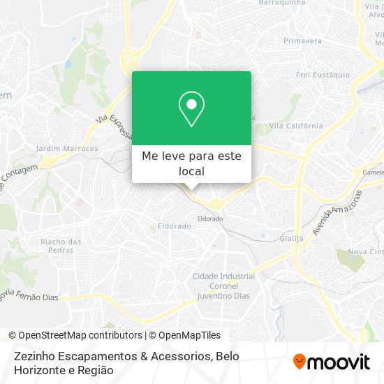 Zezinho Escapamentos & Acessorios mapa