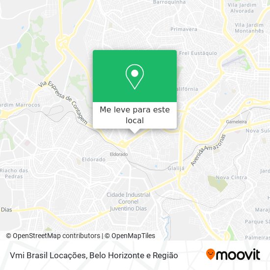 Vmi Brasil Locações mapa