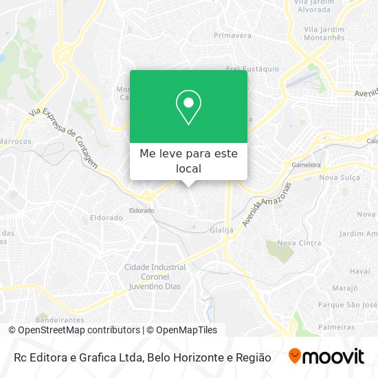 Rc Editora e Grafica Ltda mapa
