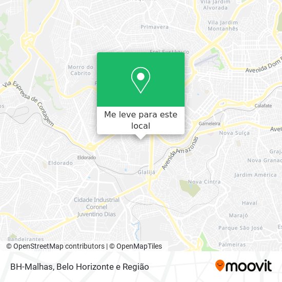 BH-Malhas mapa