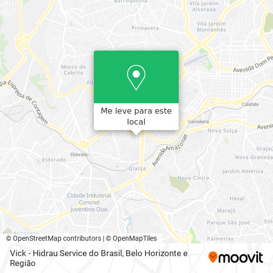 Vick - Hidrau Service do Brasil mapa