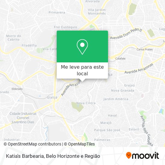 Katia's Barbearia mapa