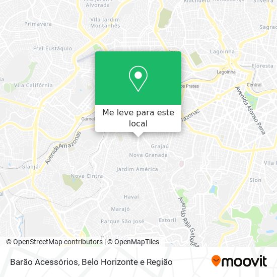 Barão Acessórios mapa