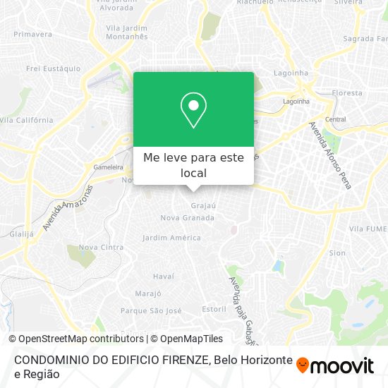 CONDOMINIO DO EDIFICIO FIRENZE mapa