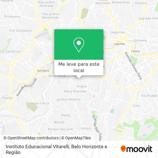 Instituto Educacional Vitarelli mapa