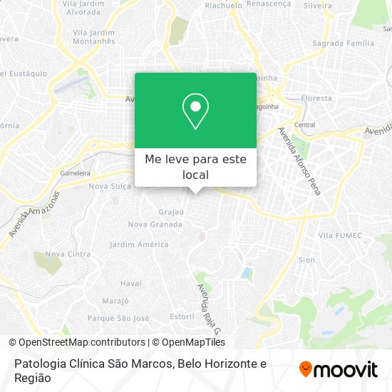 Patologia Clínica São Marcos mapa