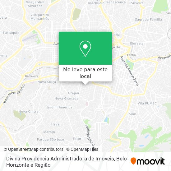 Divina Providencia Administradora de Imoveis mapa