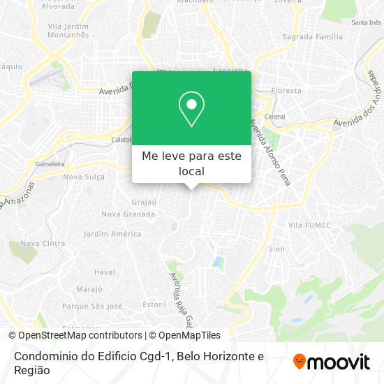Condominio do Edificio Cgd-1 mapa