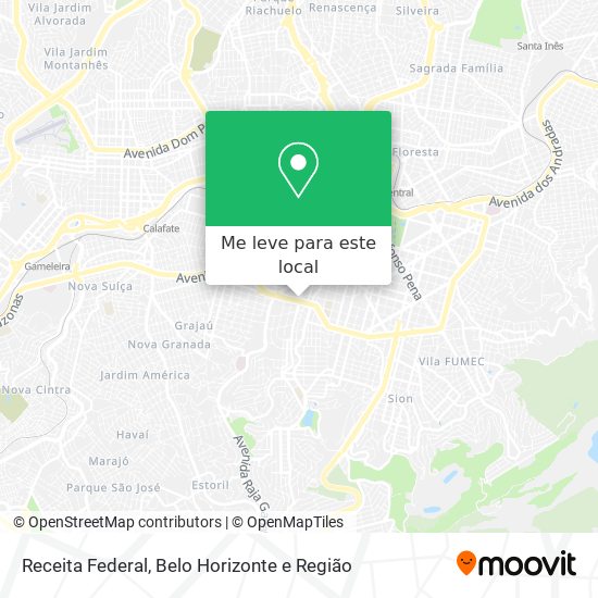 Receita Federal mapa