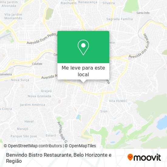 Benvindo Bistro Restaurante mapa