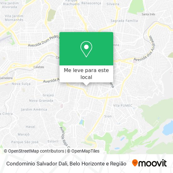 Condominio Salvador Dali mapa