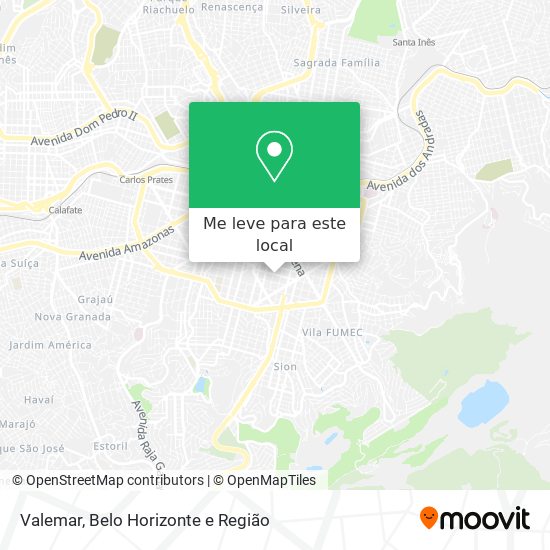 Valemar mapa