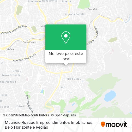 Mauricio Roscoe Empreendimentos Imobiliarios mapa