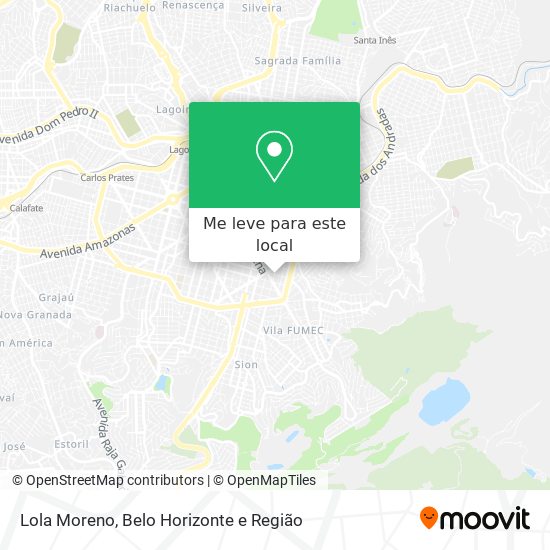 Lola Moreno mapa