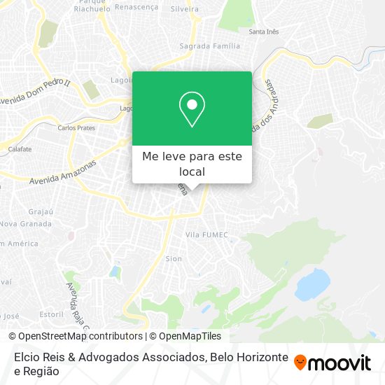 Elcio Reis & Advogados Associados mapa