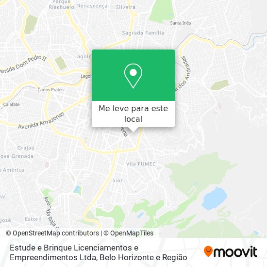 Estude e Brinque Licenciamentos e Empreendimentos Ltda mapa