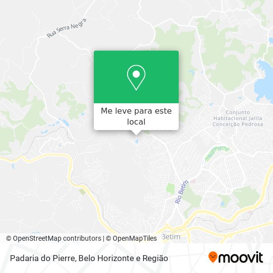 Padaria do Pierre mapa