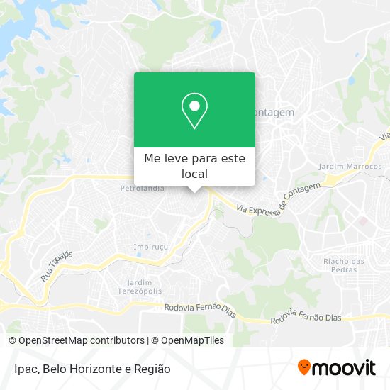 Ipac mapa