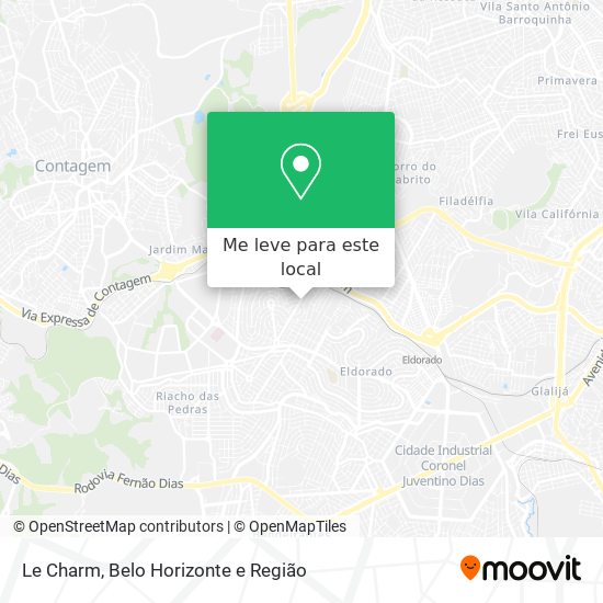 Le Charm mapa