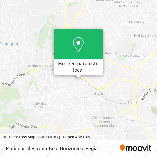 Residencial Verona mapa