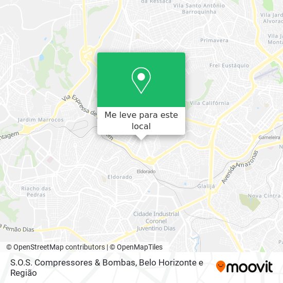 S.O.S. Compressores & Bombas mapa