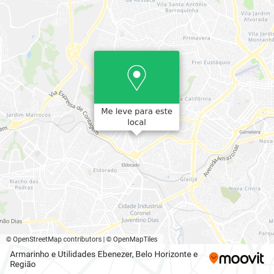 Armarinho e Utilidades Ebenezer mapa