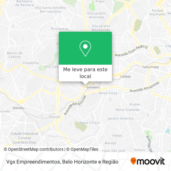 Vgx Empreendimentos mapa