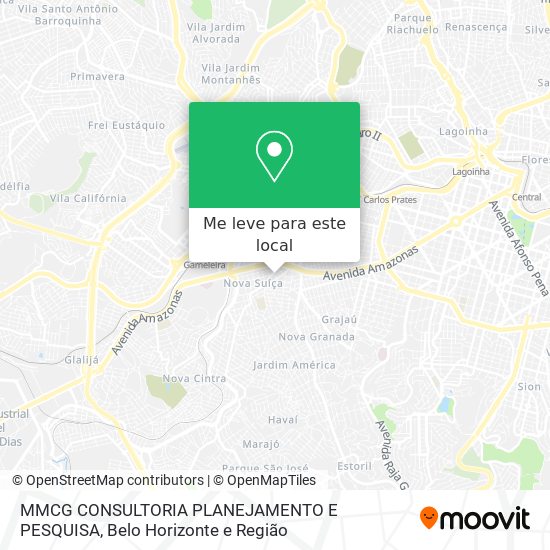 MMCG CONSULTORIA PLANEJAMENTO E PESQUISA mapa