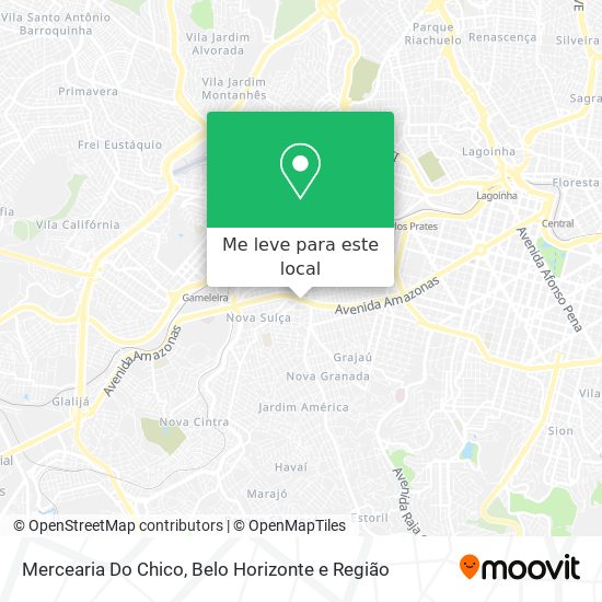 Mercearia Do Chico mapa