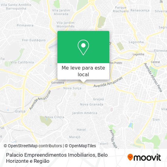 Palacio Empreendimentos Imobiliarios mapa