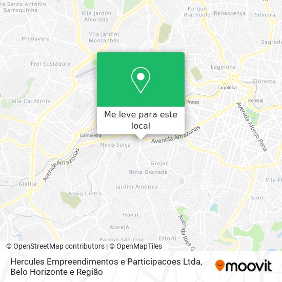 Hercules Empreendimentos e Participacoes Ltda mapa