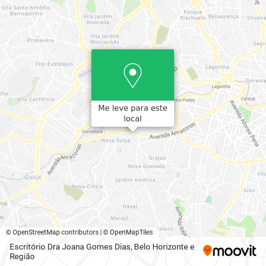 Escritório Dra Joana Gomes Dias mapa