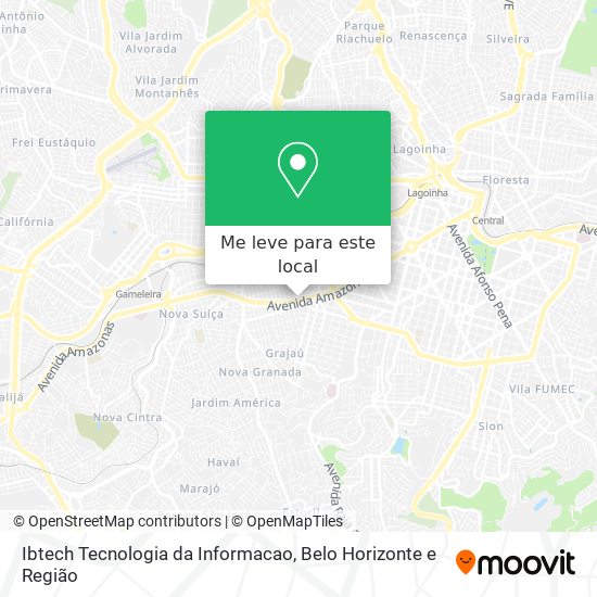 Ibtech Tecnologia da Informacao mapa