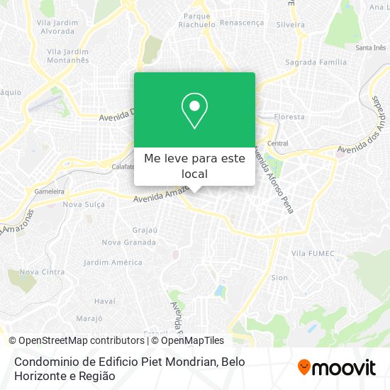 Condominio de Edificio Piet Mondrian mapa