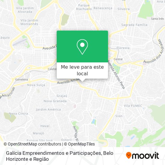 Galícia Empreendimentos e Participações mapa