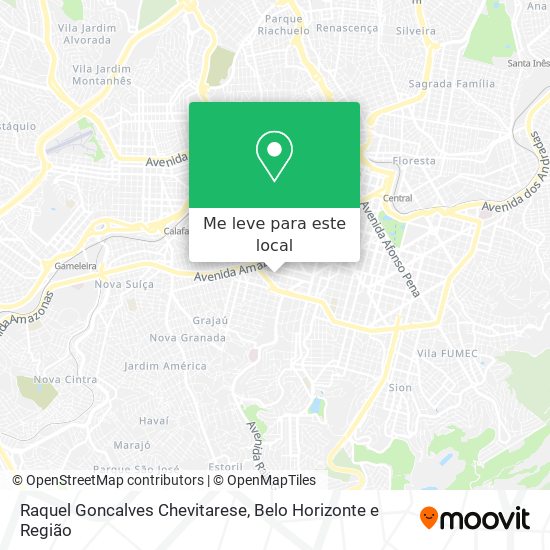 Raquel Goncalves Chevitarese mapa