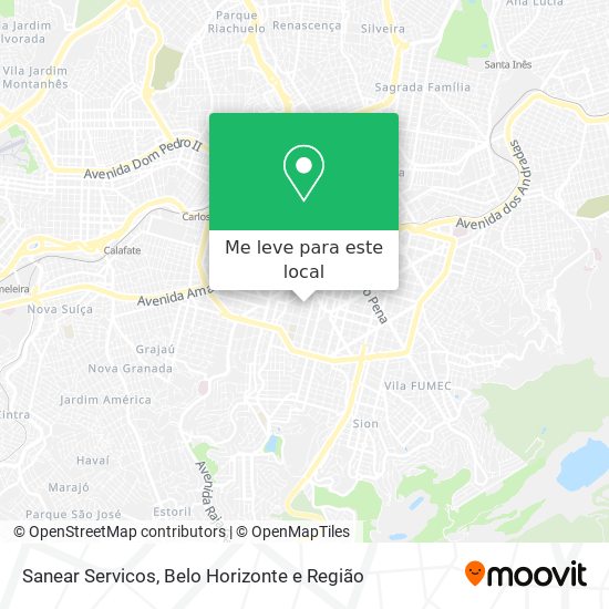 Sanear Servicos mapa