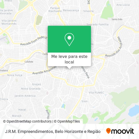 J.R.M. Empreendimentos mapa