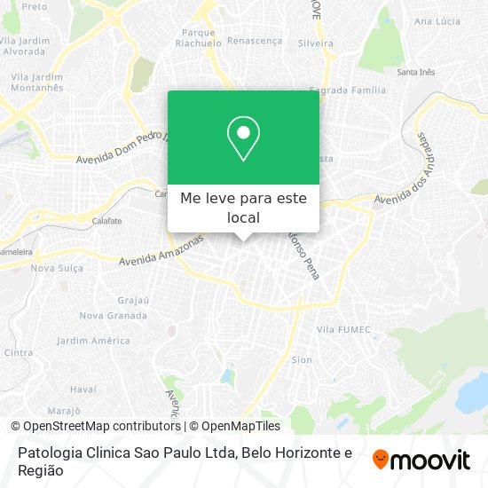 Patologia Clinica Sao Paulo Ltda mapa