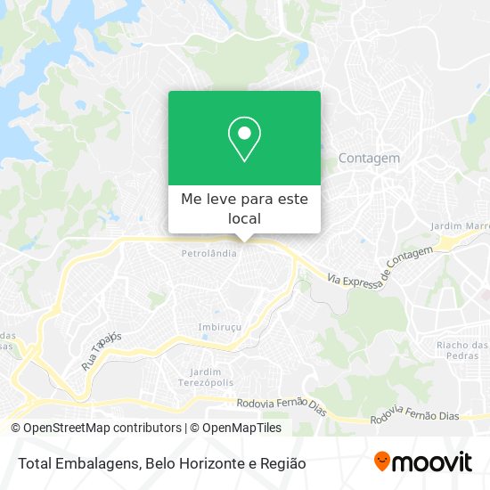 Total Embalagens mapa