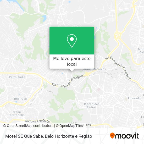 Motel SE Que Sabe mapa