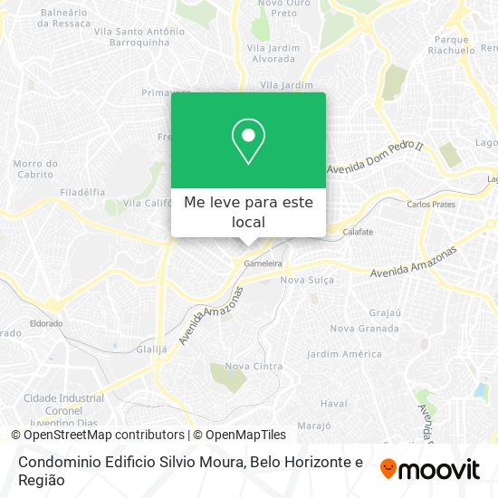 Condominio Edificio Silvio Moura mapa