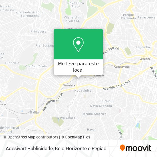 Adesivart Publicidade mapa