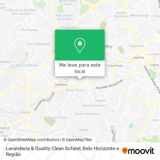 Lavanderia & Quality Clean Sofatel mapa