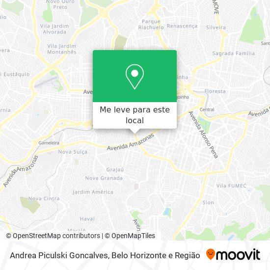 Andrea Piculski Goncalves mapa