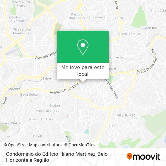 Condominio do Edifcio Hilario Martinez mapa