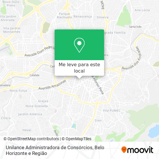 Unilance Administradora de Consórcios mapa